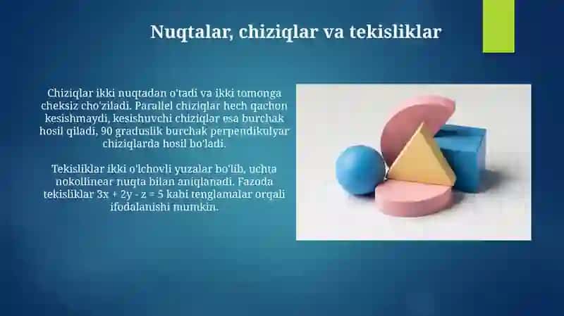Geometriya elementlari 4