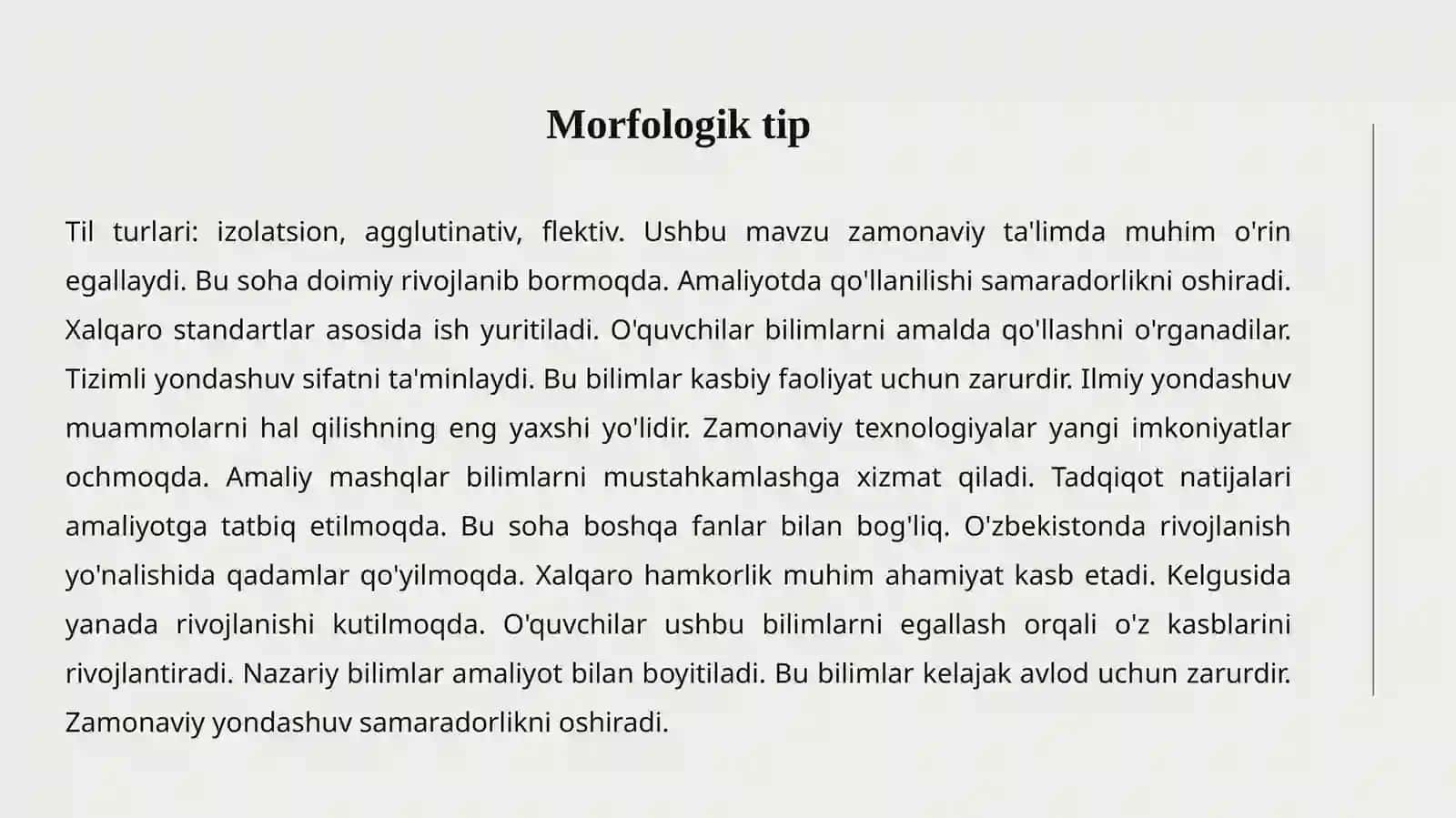 TILLAR TIPOLOGIYASI 4