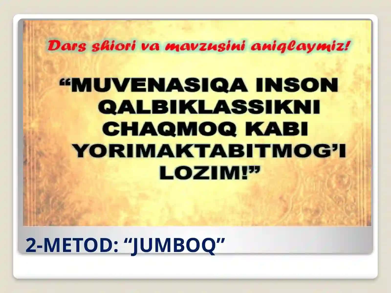 METODLARHAMMAGAKERAK! 4