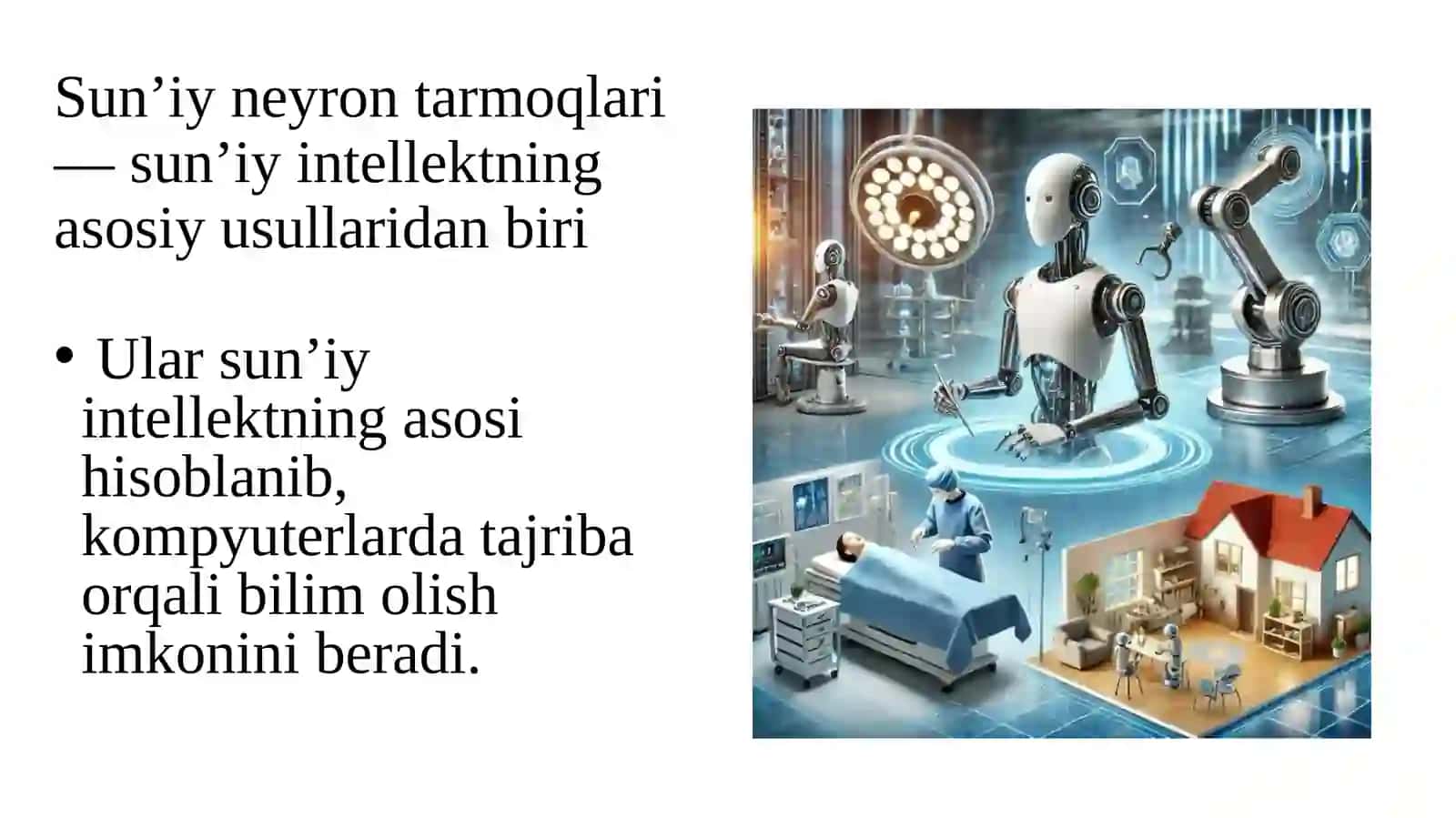 Sun'iy neyron tarmoqlari 4