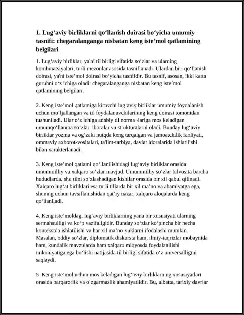 Lugʻaviy Birliklarning Qoʻllanishi 4