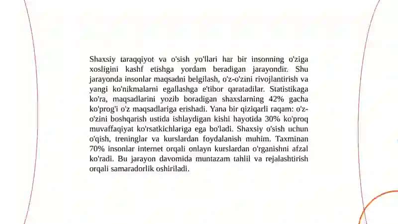 Akmeotosiya professionallik cho'qqisiga erishish yo Ilari 4