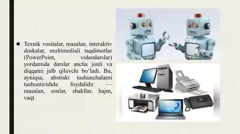 Boshlangʻich sinflarda matematika oʻqitishda texnik vositalardan foydalanish metodikasi 4