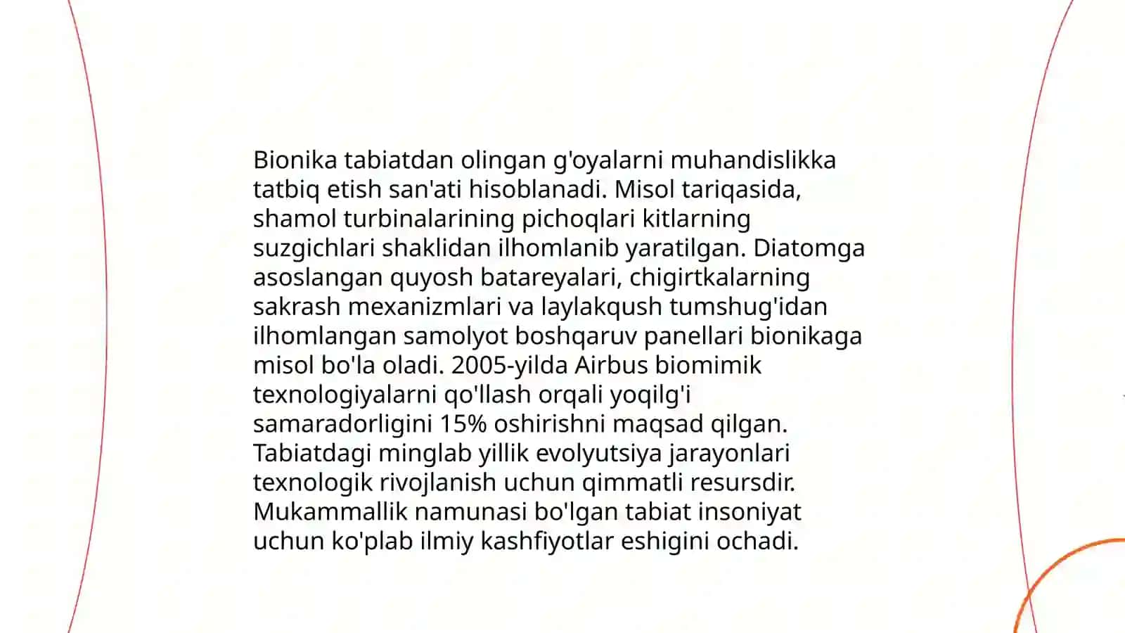 Bionikaning inson hayotidagi ahamiyati 4
