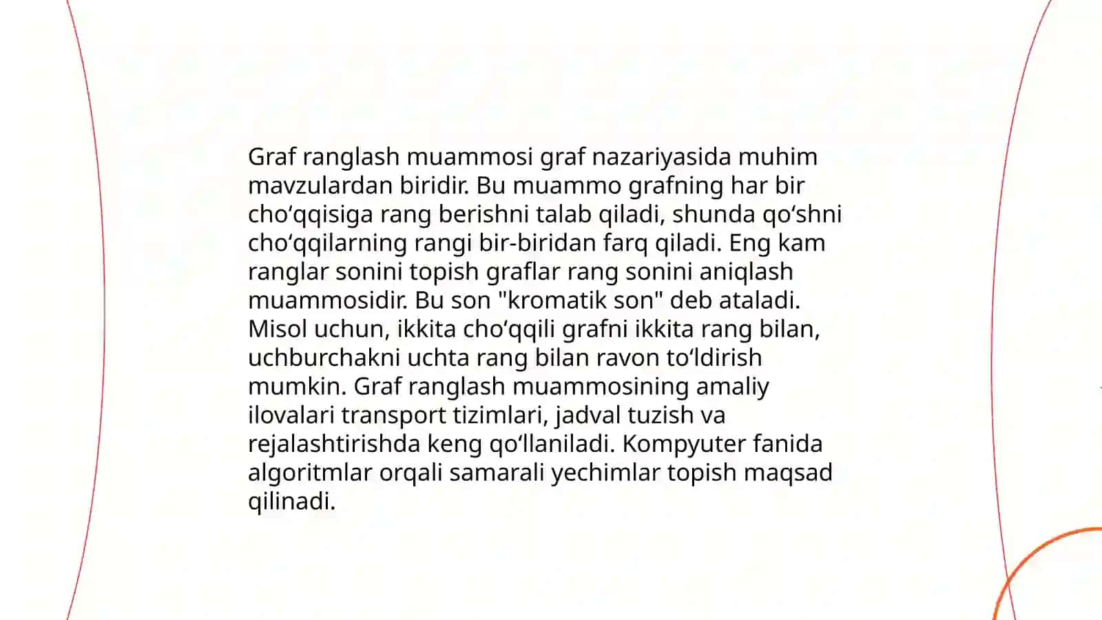 Graf coloring algoritmlari 4