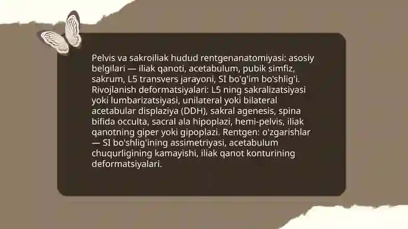 Kalla suyagining yosh va jinsga nisbatan xususiyatlari rivojlanish nuqsonlari 4