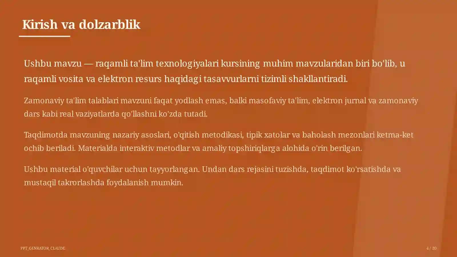 Ta'lim analitikasi: o'quvchi natijalarini tahlil qilish 4