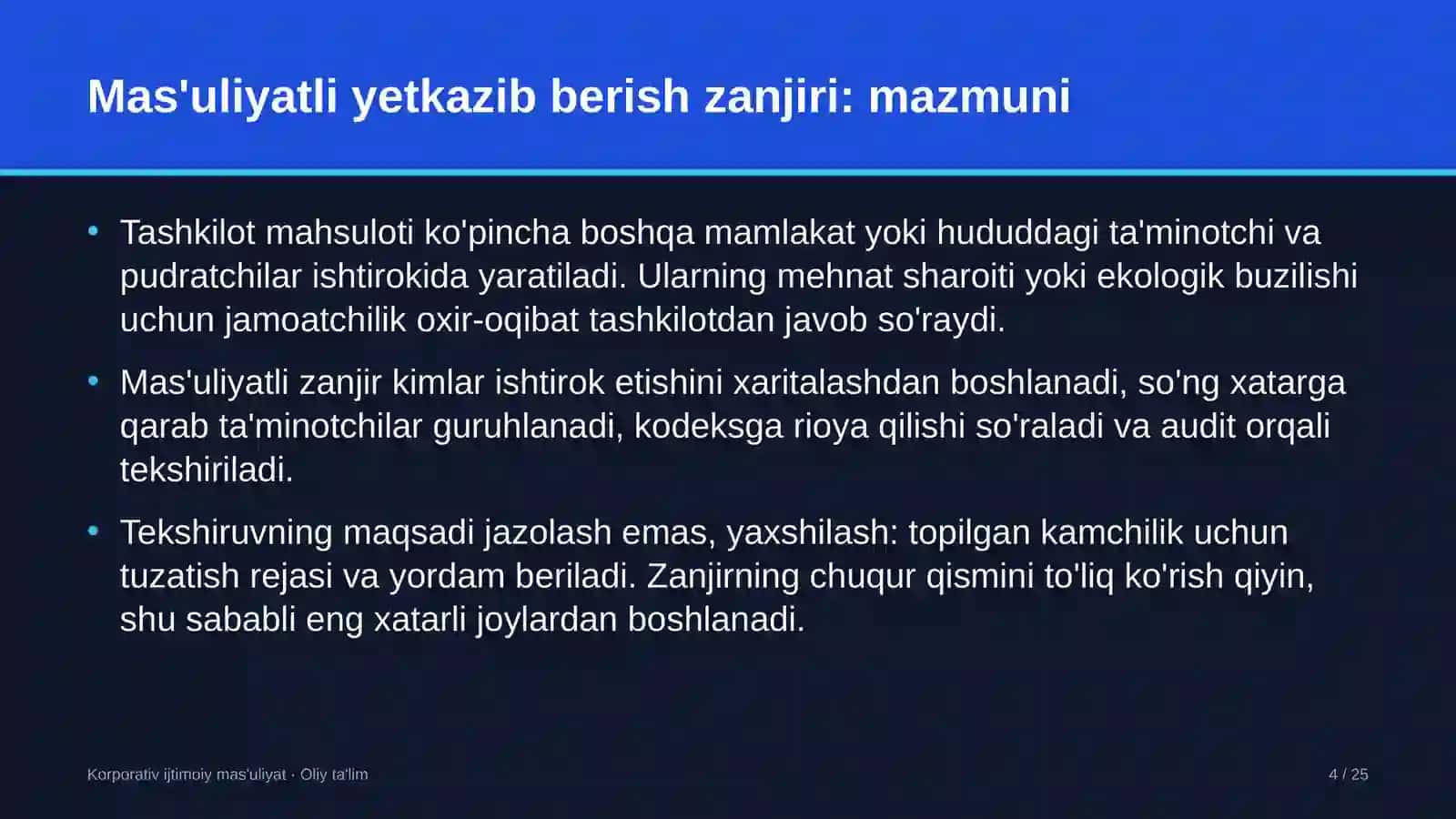 raqamli transformatsiya loyihalarida mas'uliyatli yetkazib berish zanjirini shakllantirish 5875 4