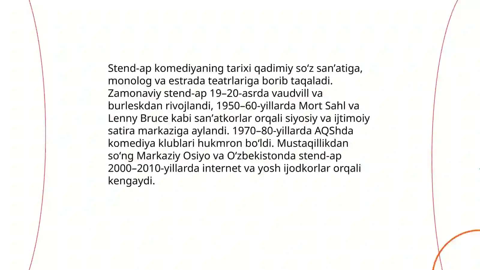 Stend-ap haqida tushuncha 4