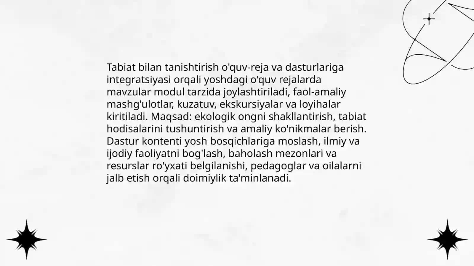 Maktabgacha ta'limda tabiat bilan tanishtirish 4