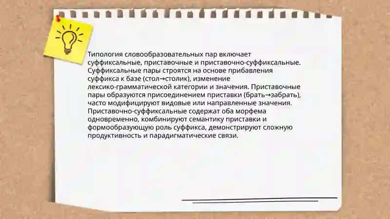 Понятие о комплексных единицах синхронного словообразования 4
