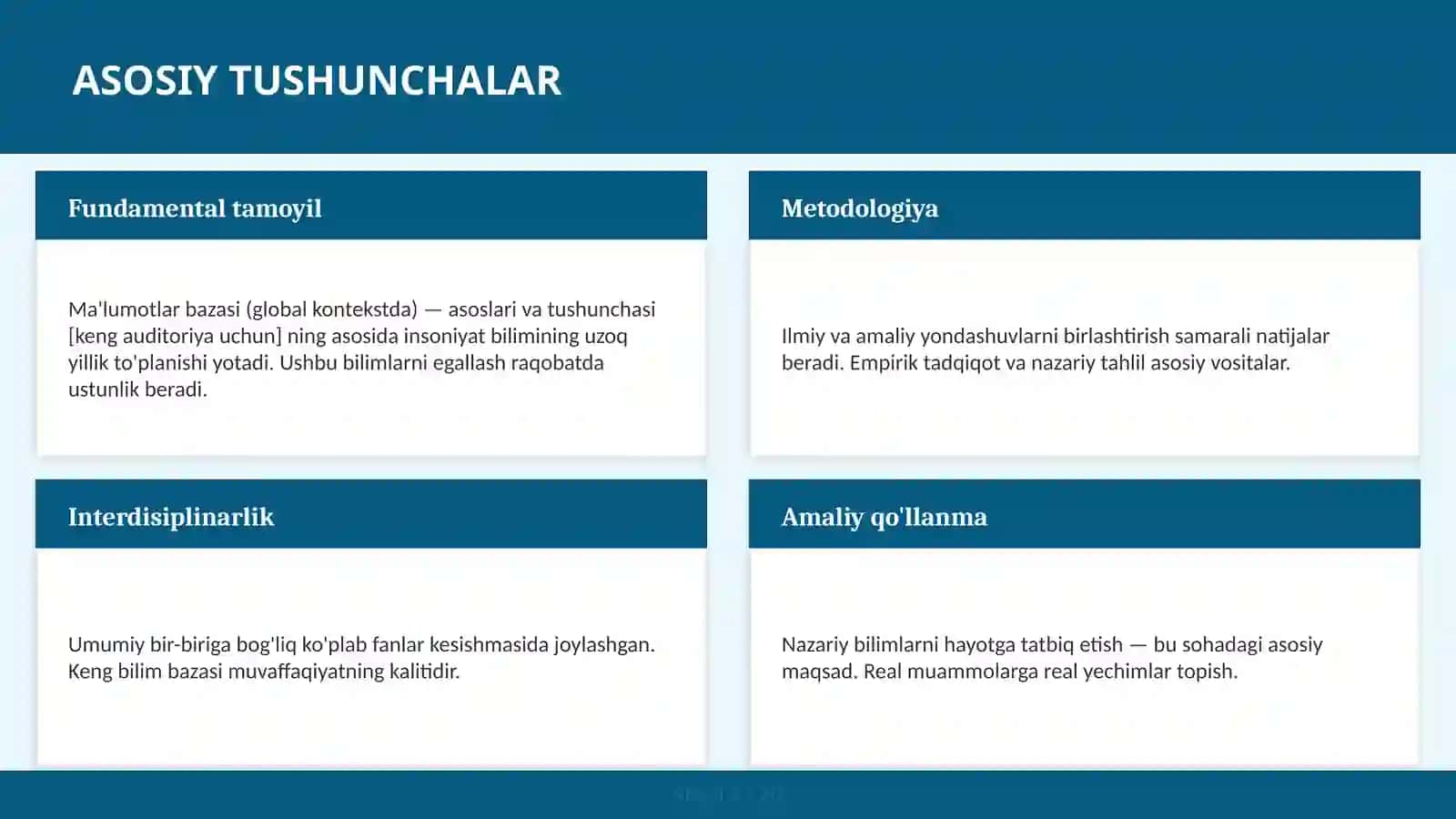Ma'lumotlar bazasi (global kontekstda) — asoslari va tushunchasi [keng auditoriya uchun] 4