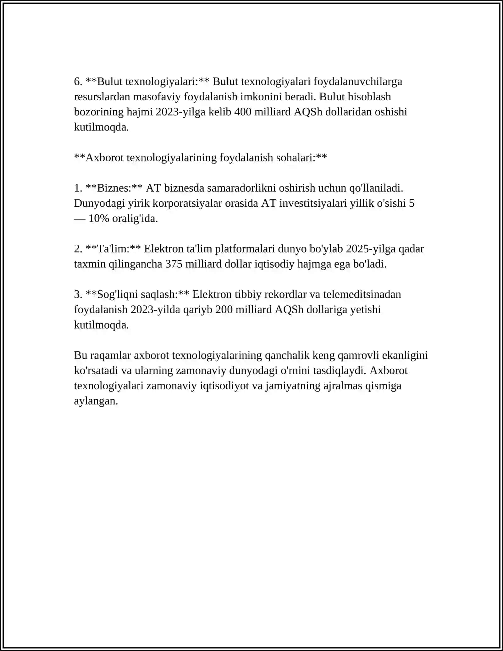 9-SINF INFORMATIKA VA AXBOROT TEXNOLOGIYALARI FANIDAN ELEKTRON O‘QUV-USLUBIY MAJMUA YARATISH METODIKASI 4
