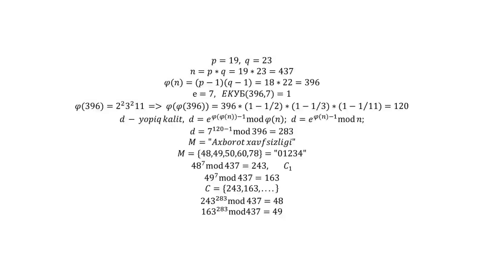 RSAalgoritmi 4