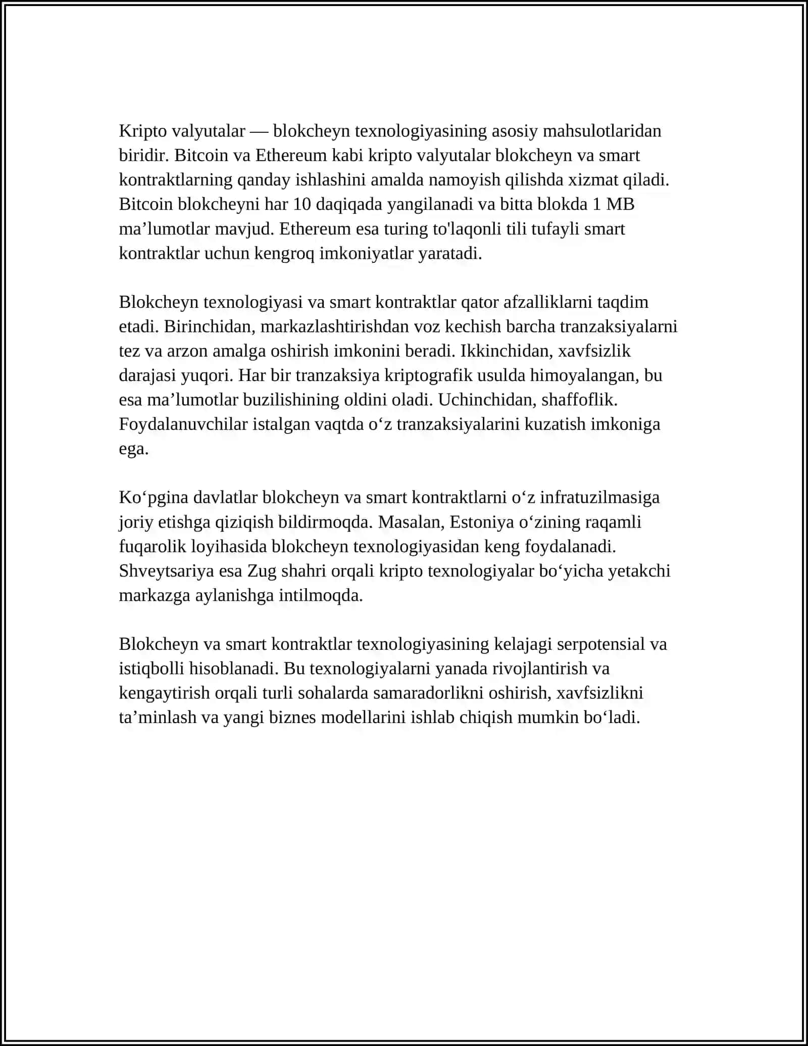 SMART KONTRAKTLAR 4