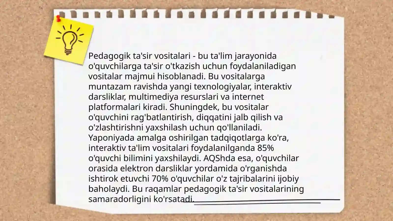 Pedagogik texnika va uni shakillantirish usullar 4