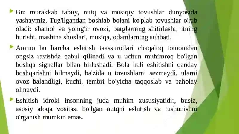 Eshitishidroki haqida umumiy tushuncha 4