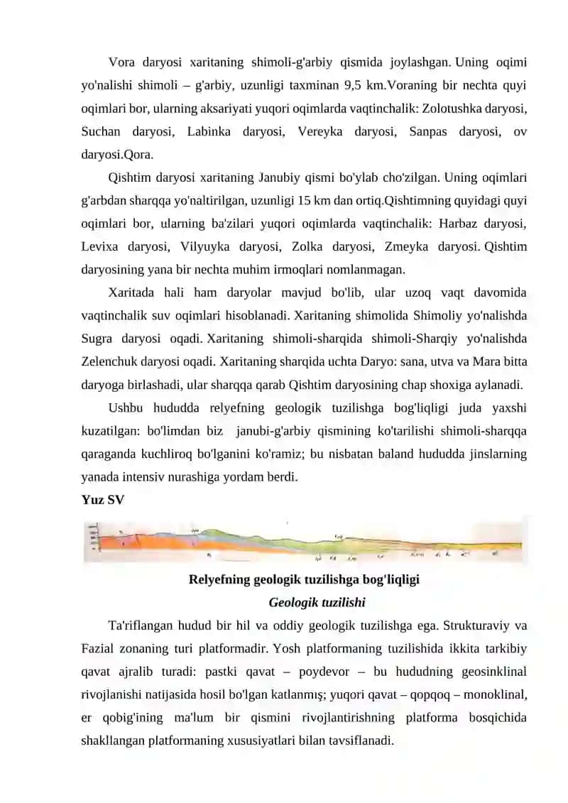 STRUKTURAVIY GEOLOGIYA VA GEOLOGIK XARITALASH FANI BUYICHA OKSOK OTA DALA AMALIYOTI 4