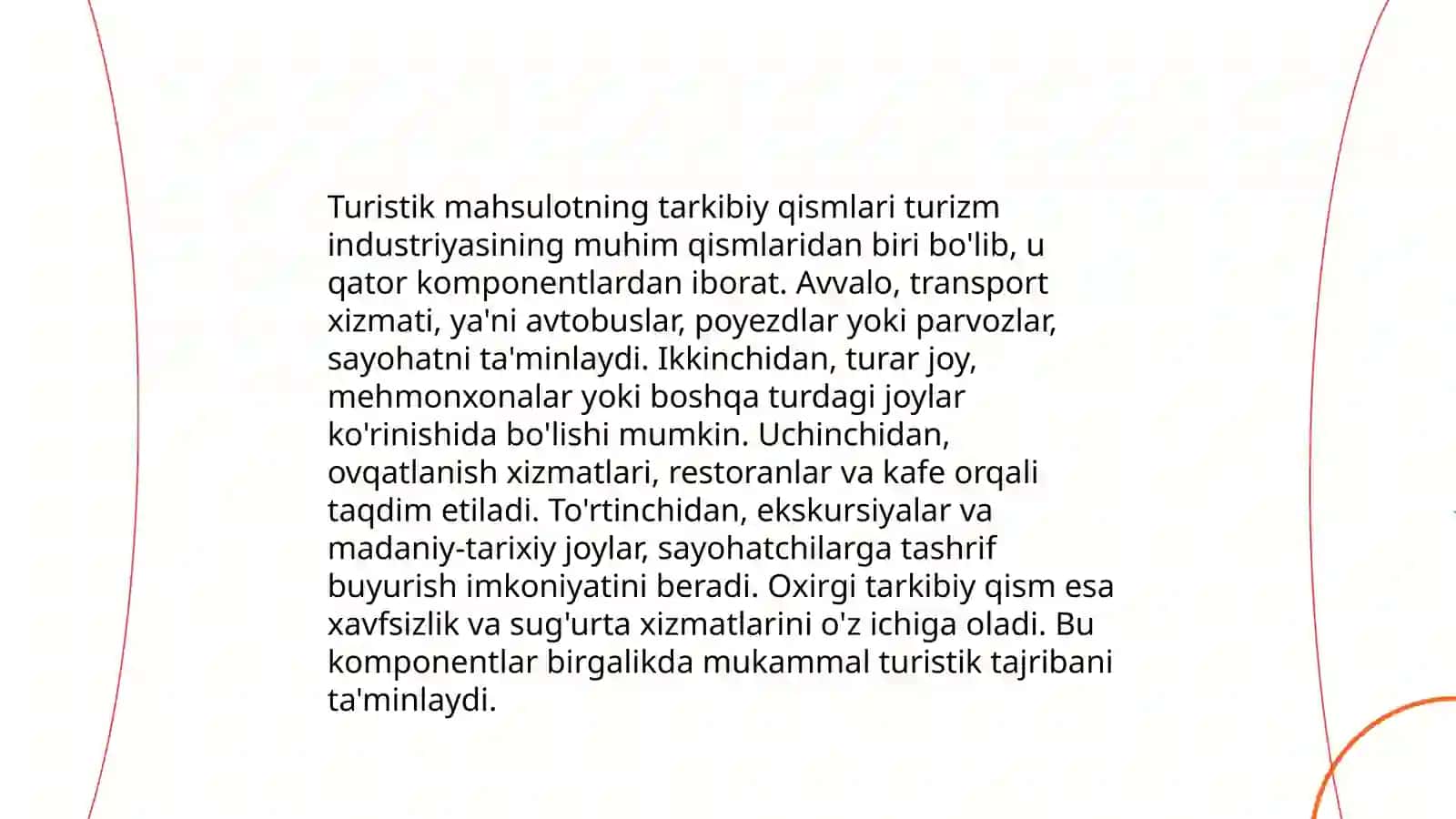 Turistik mahsulot va uning hayotiy davri 4