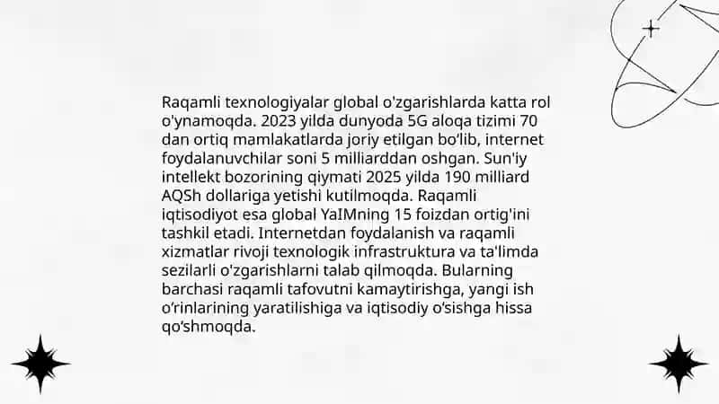 Globalizatsiyaning innovatsion rivojlanishga ta'siri 4