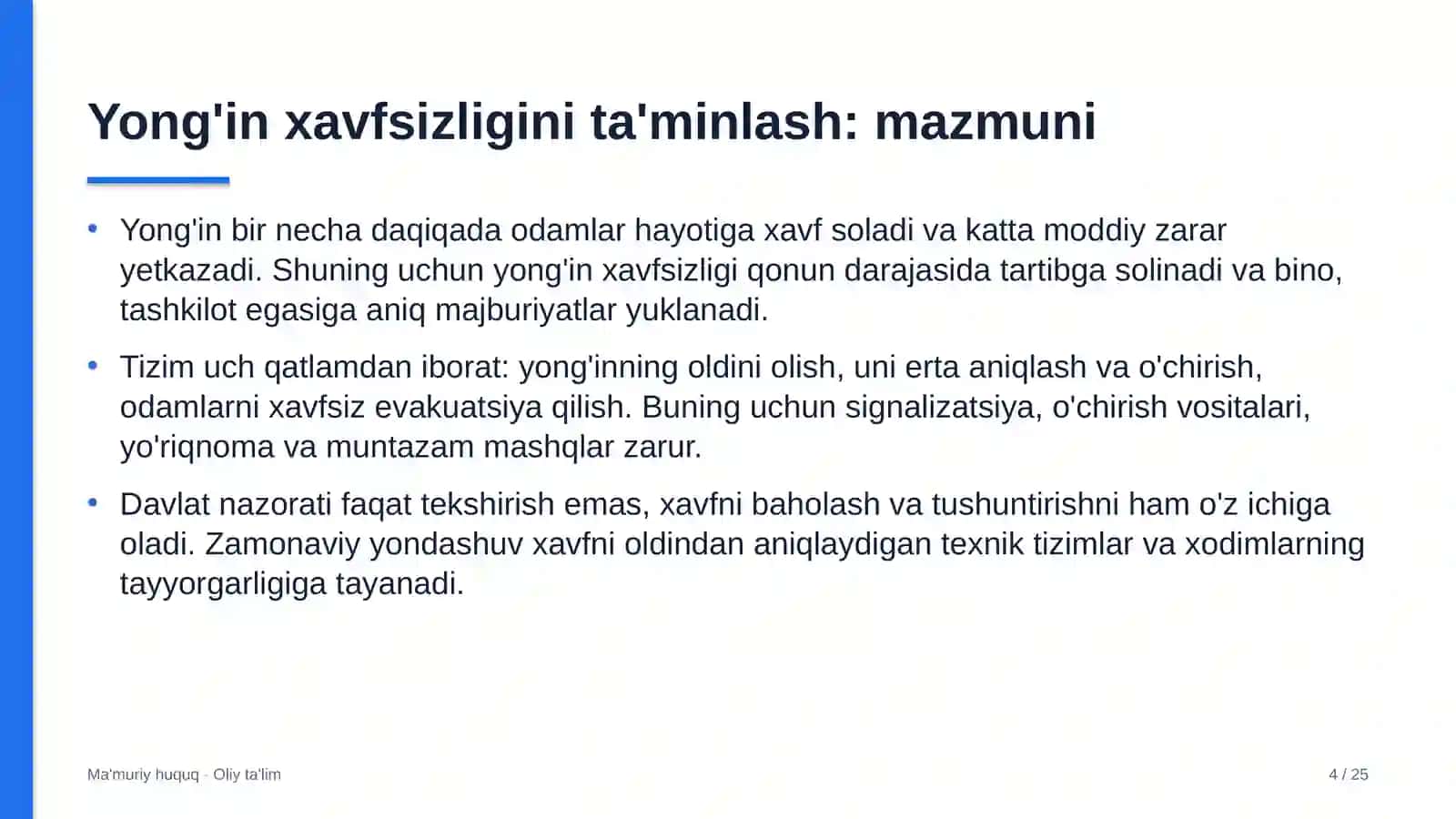Ko'prik qurilishida yong'in xavfsizligini ta'minlash 4
