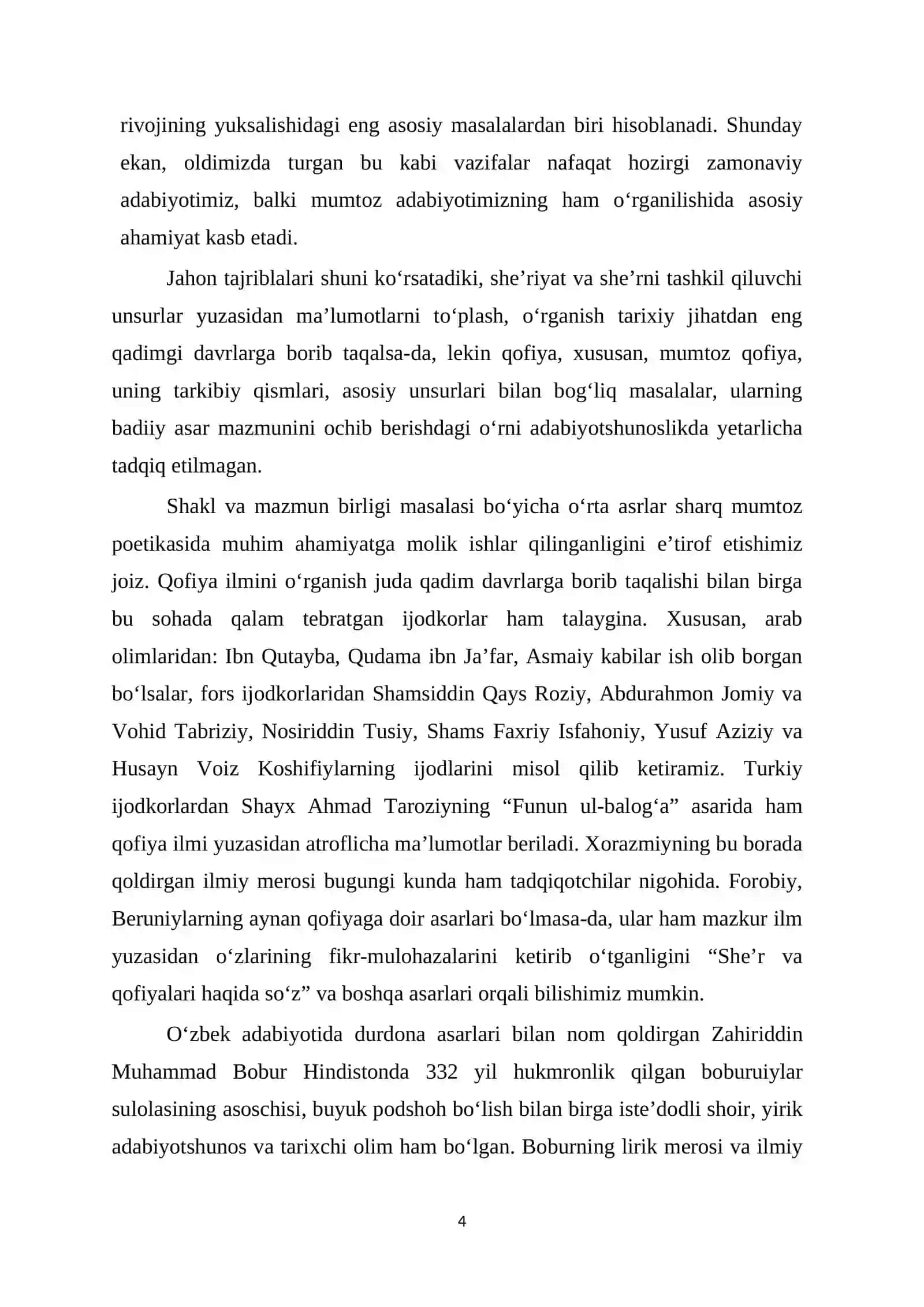 BOBUR G‘AZALLARINING QOFIYA TURLARI 4