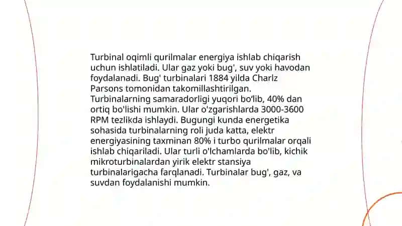 Turbinal oqim 4