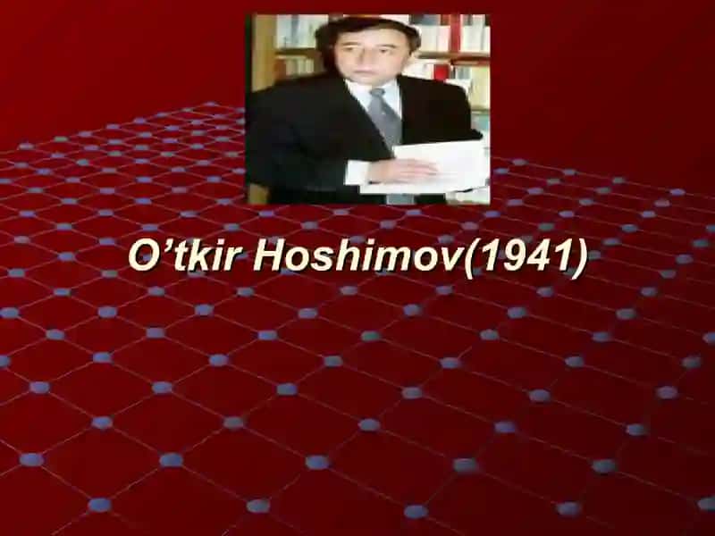 O'tkir Hoshimov 4
