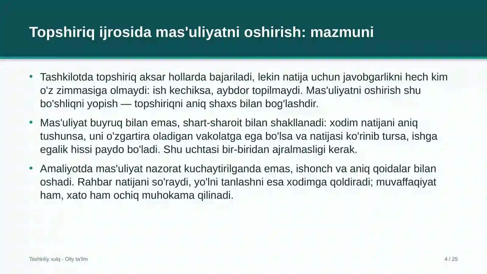 gastronomik turizmda topshiriqni bajarishda mas'uliyatni oshirish 2469 4