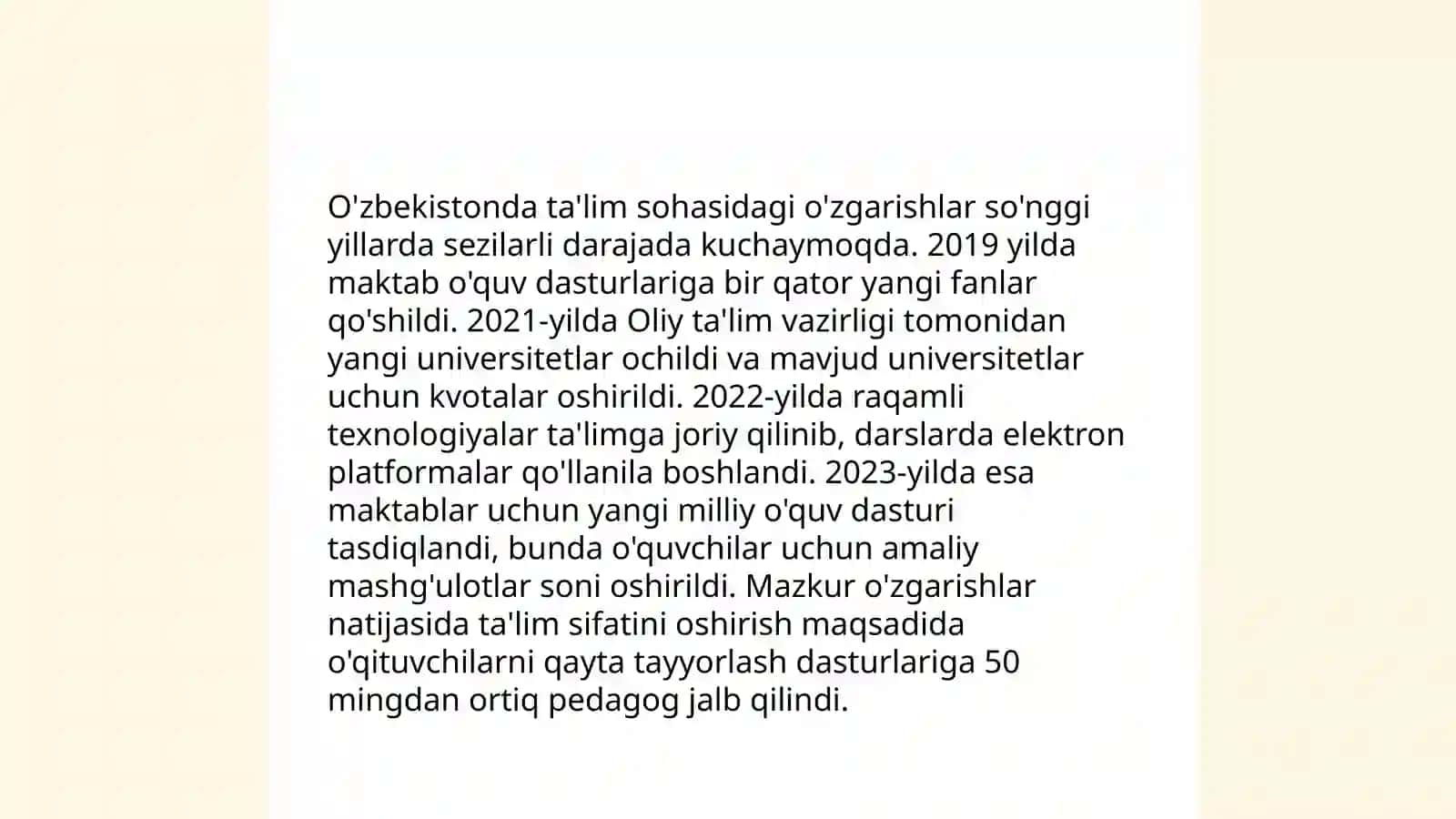 Ijtimoiy ta'minot tizimidagi islohotlar 4