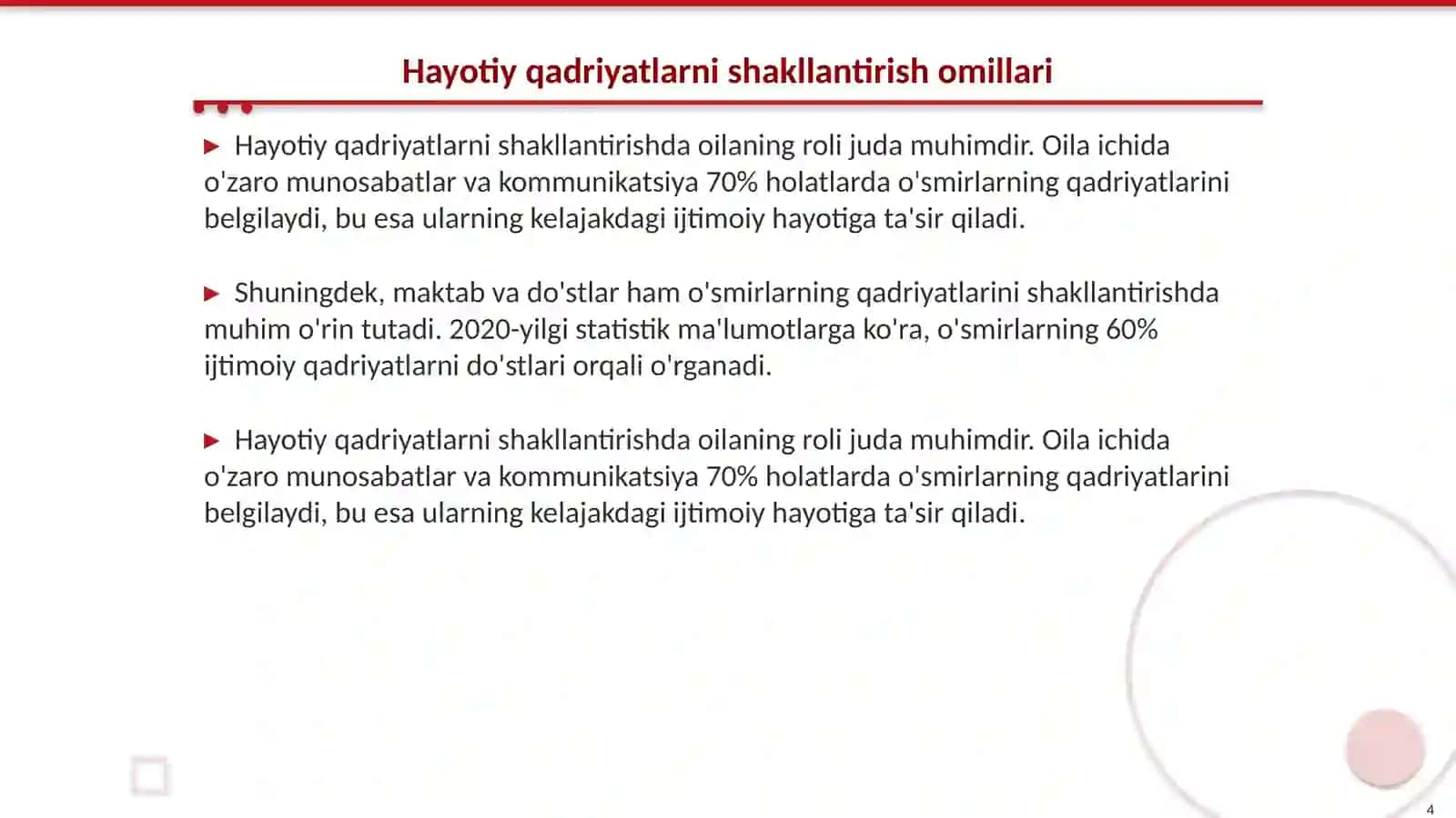 Oʻsmirlarda hayotiy qadriyatlarni faollashtirish 4