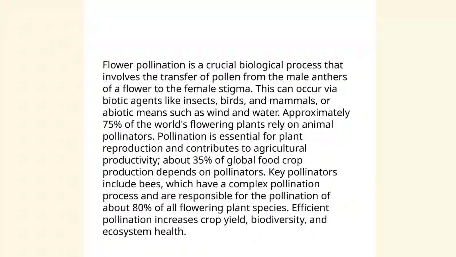 Flowers: Structure and Function 4