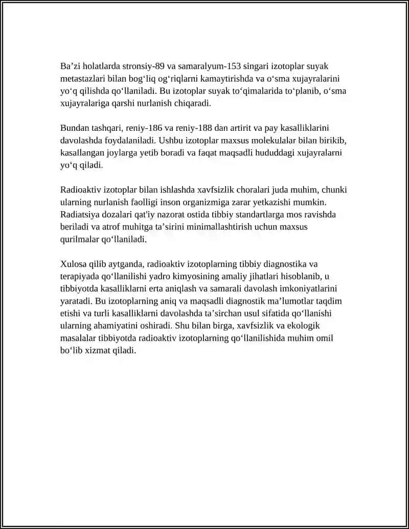 YADRO KIMYOSI VA UNING TIBBIYOTDA AHAMIYATI 4