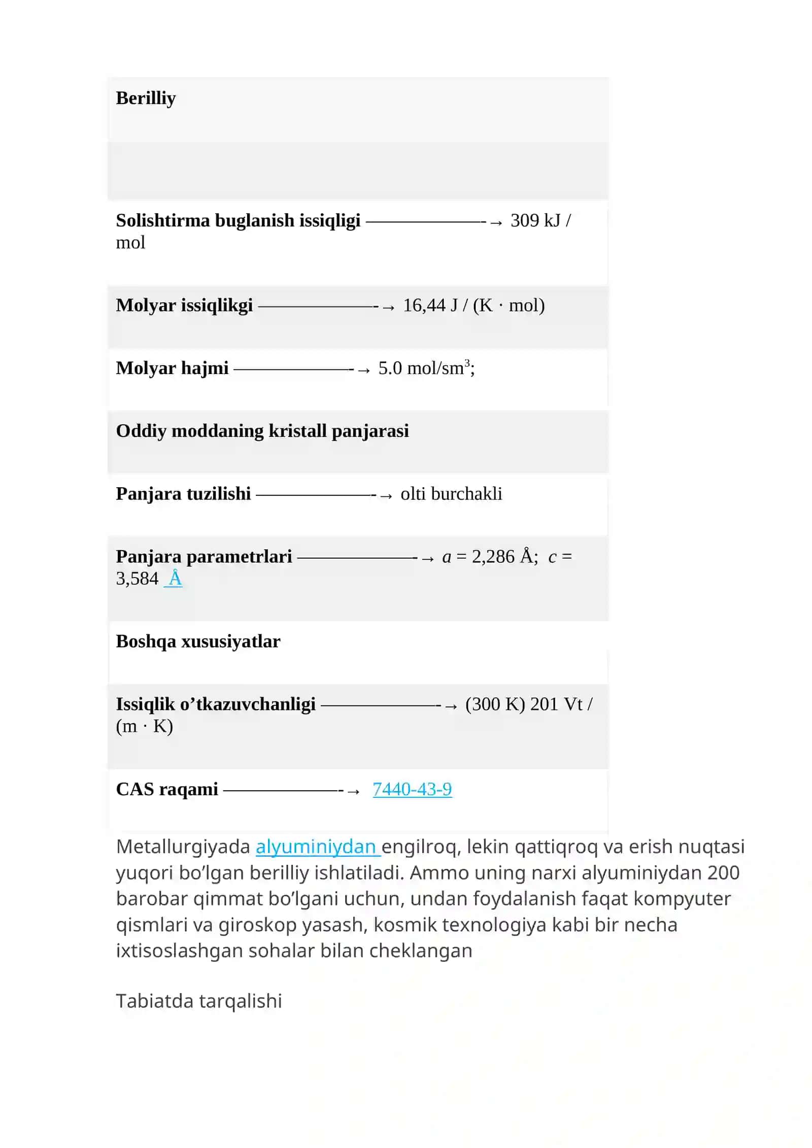 Berelliy elementi 4