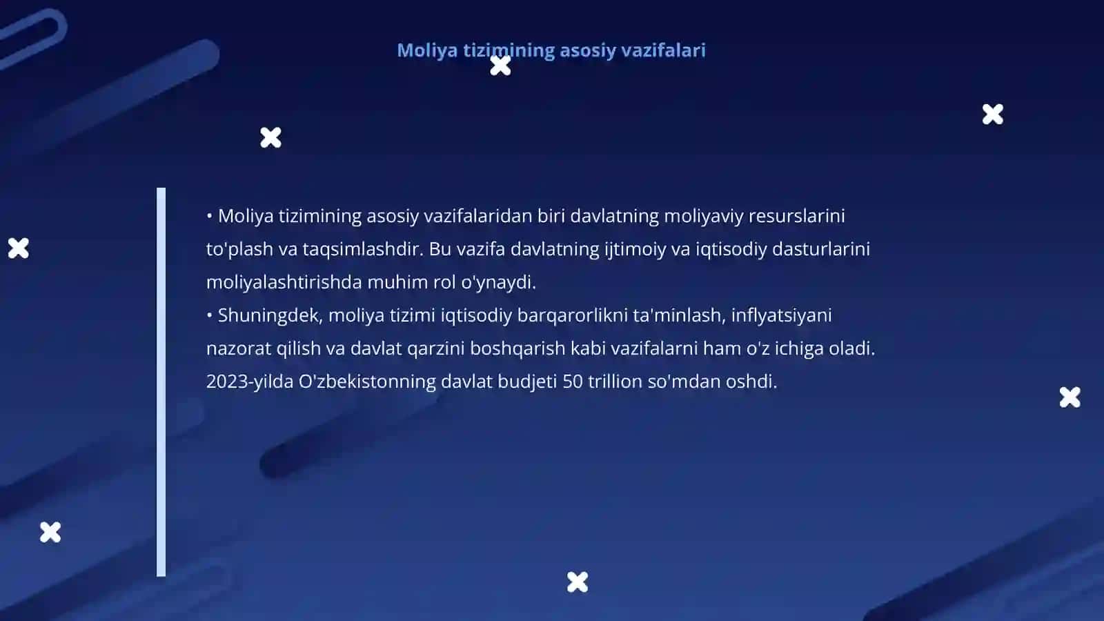 Moliya tizimi va uning vazifalari 4