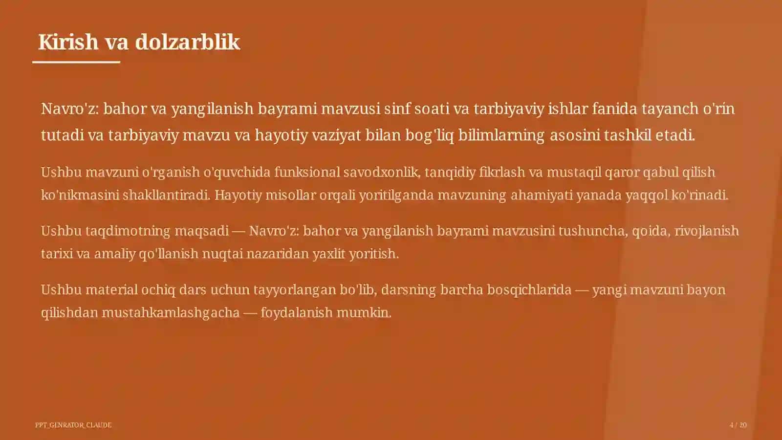 Navro'z: bahor va yangilanish bayrami 4