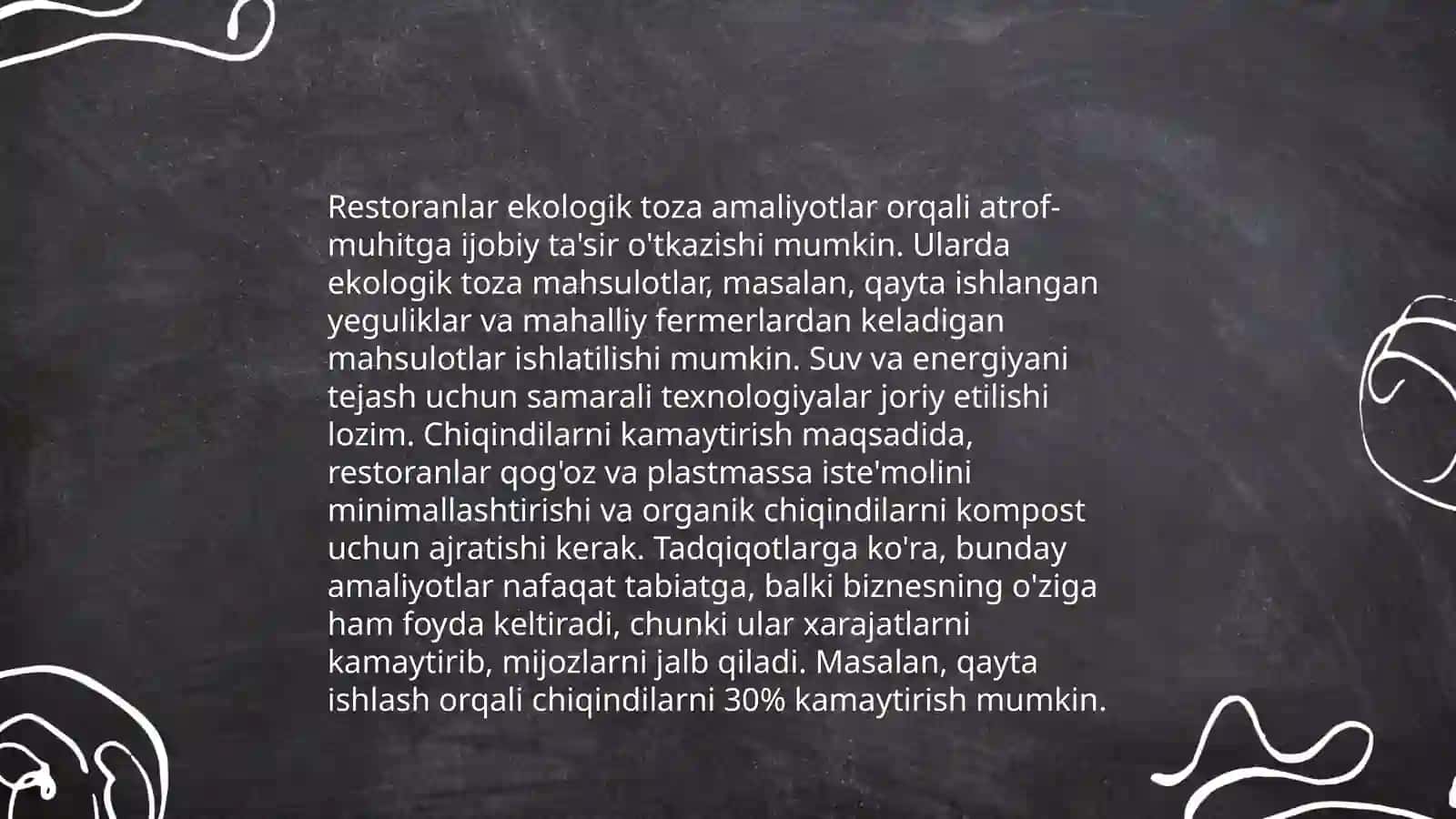Jahon va mahalliy industriya rivojlanishining zamonaviy tendensiyalari (mehmonxona va restoran menejmenti bo'yicha) 4