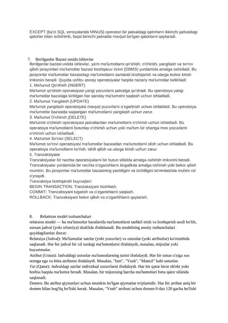 QBE tili 4