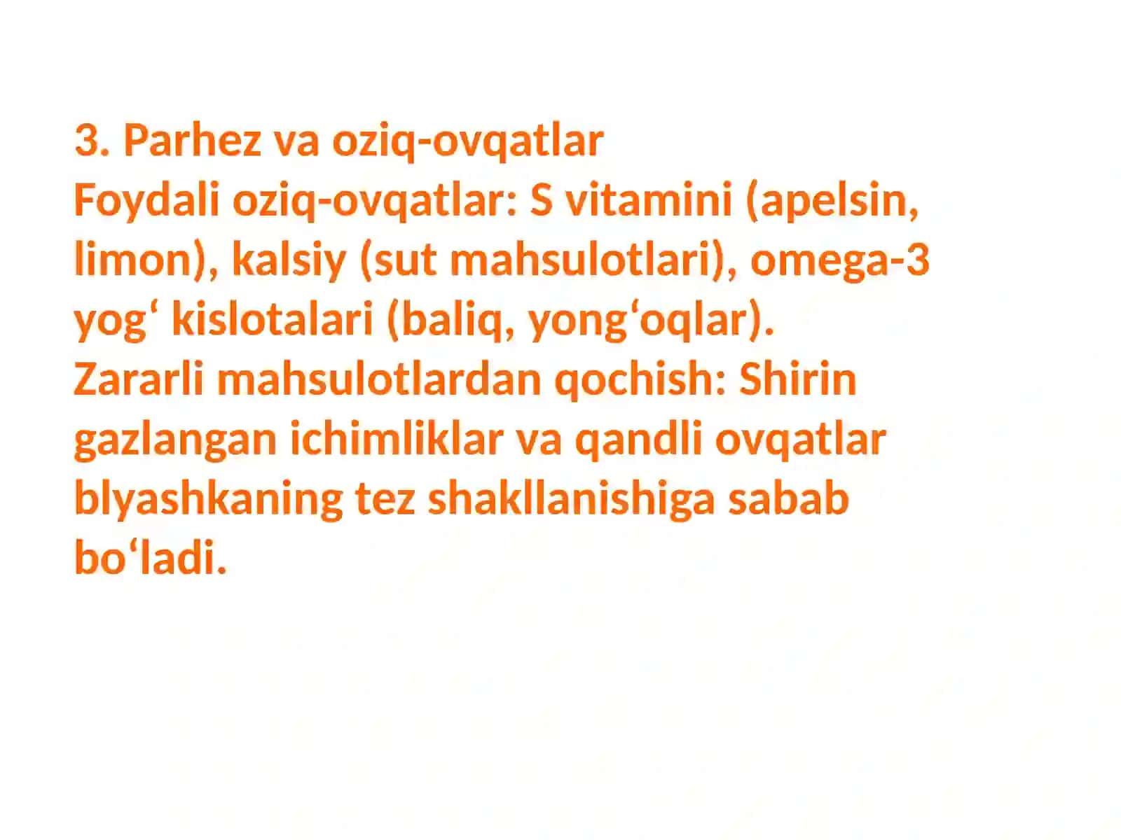 Paradont kasalliklar profilaktikasi va dispanserizatsiyasi 4
