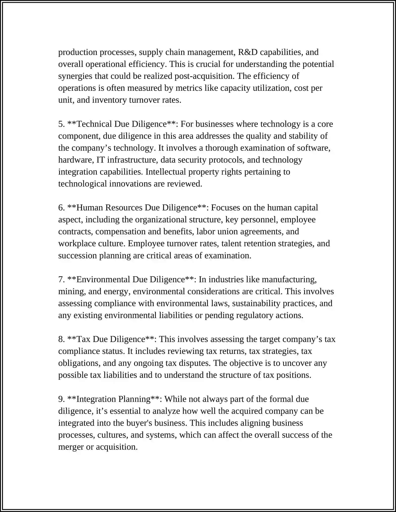 MERGERS AND ACQUISITIONS 4