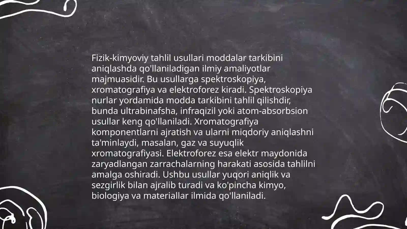 Tergov amaliyotida qo'llaniladigan fizik-kimyoviy tadqiqotlarni avtomatlashtirish 4