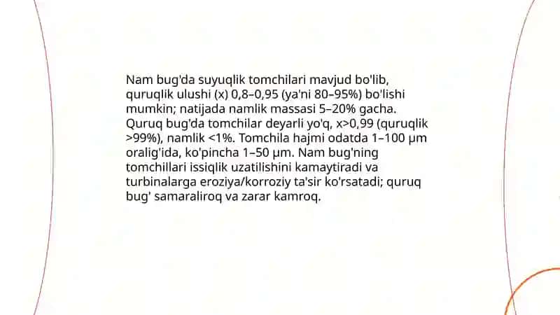 Quruq va nam bug'larning farqi 4