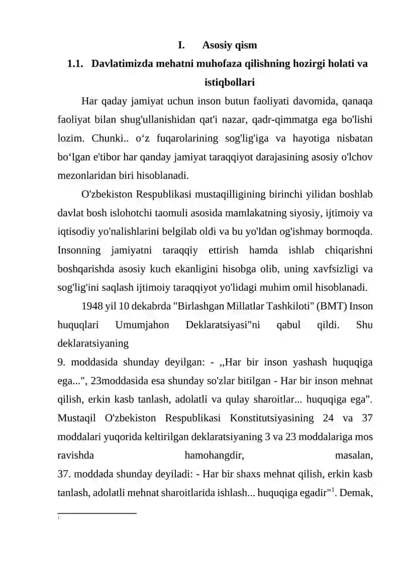 Oliy ta'lim muassasalarida professor-o'qituvchilar, xodimlar va talabalar mehat sharoiti xavfsizligini oshirish 4