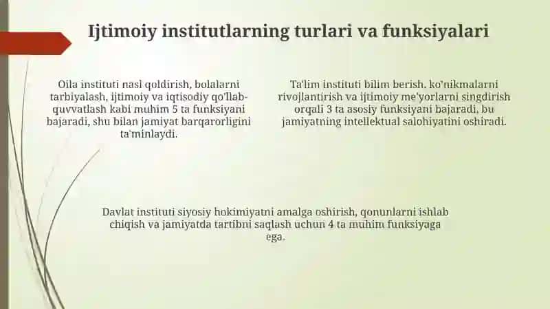 Institutsionallashuv 4