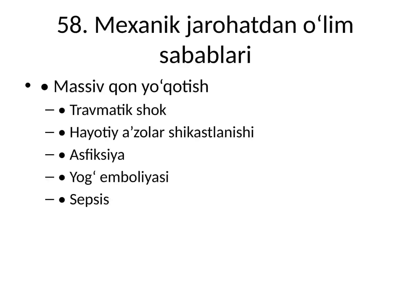 Tan jarohati tushunchasi 4