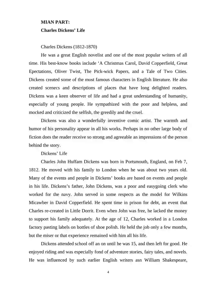 "Great Expectations" by Charles Dickens 4