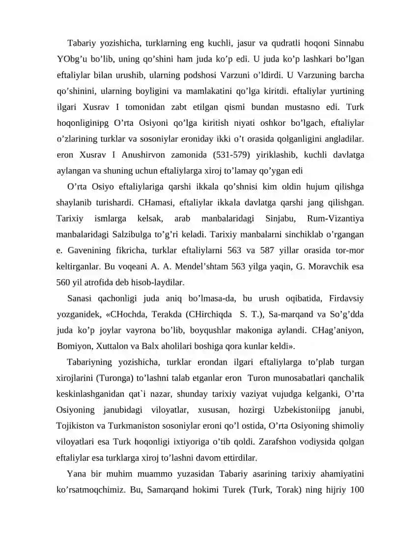 O'rta Osiyo tarixi 4