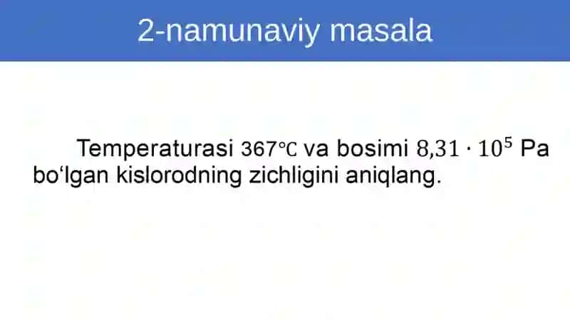Masalalar yechish 4