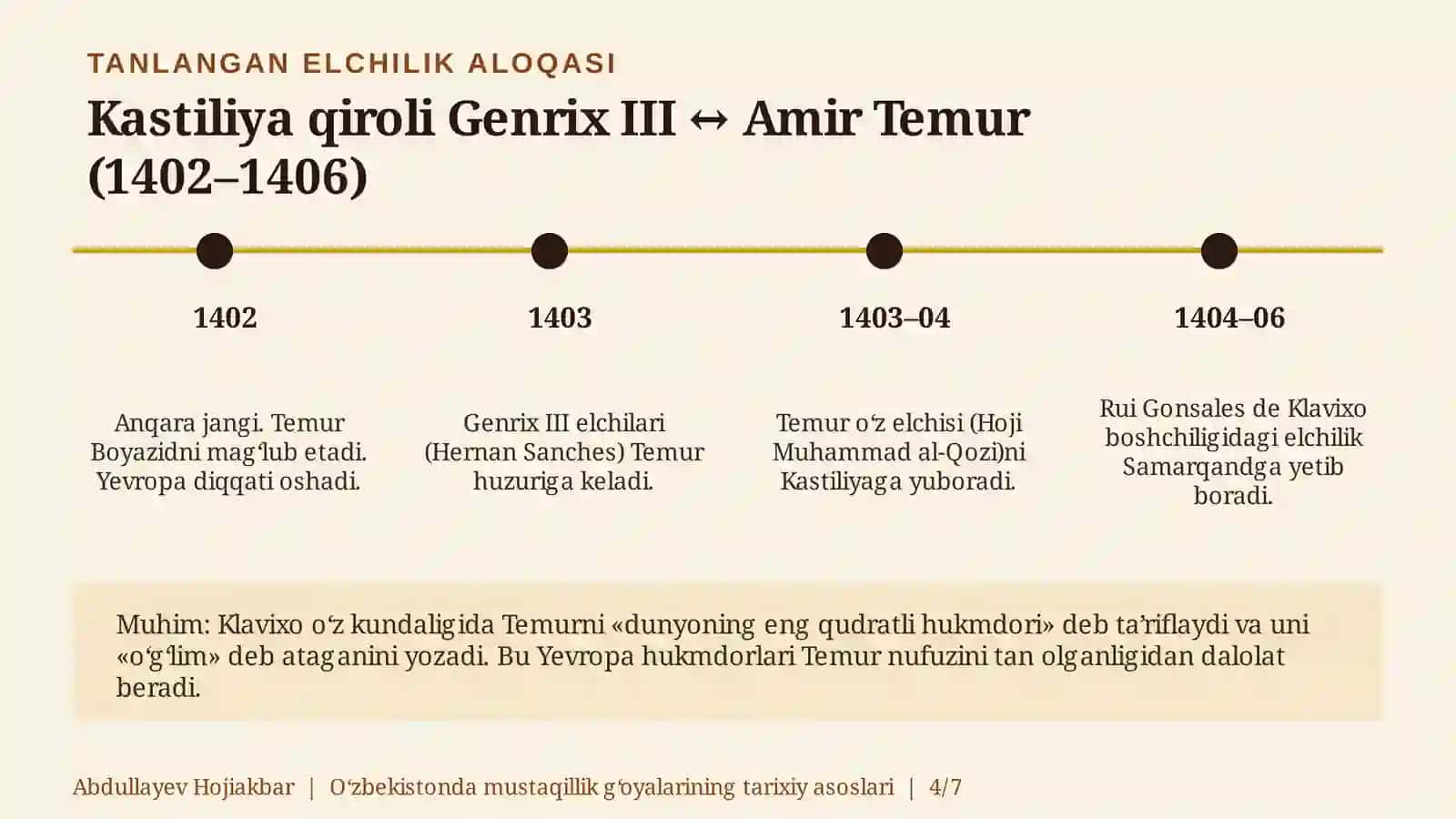 amir Temur va Ispaniya 4