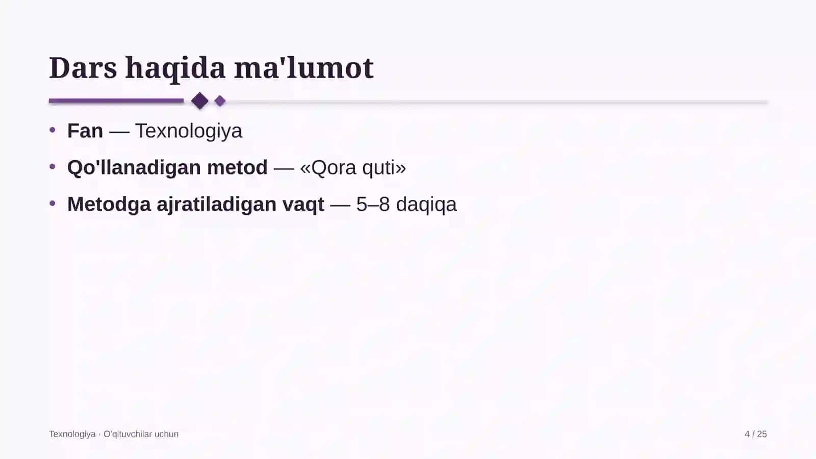 texnologiya darslarida qora quti metodidan foydalanish 8760 4